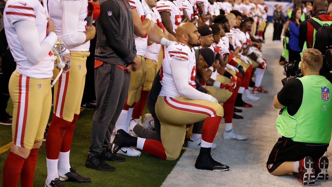 NFL favorability taking a hit from National Anthem protests?