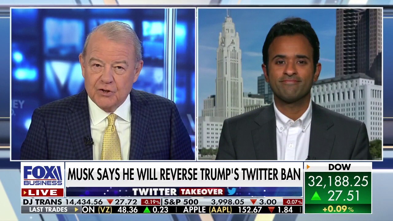 Strive Asset Management founder and executive chairman Vivek Ramaswamy discusses Trump’s Twitter ban.