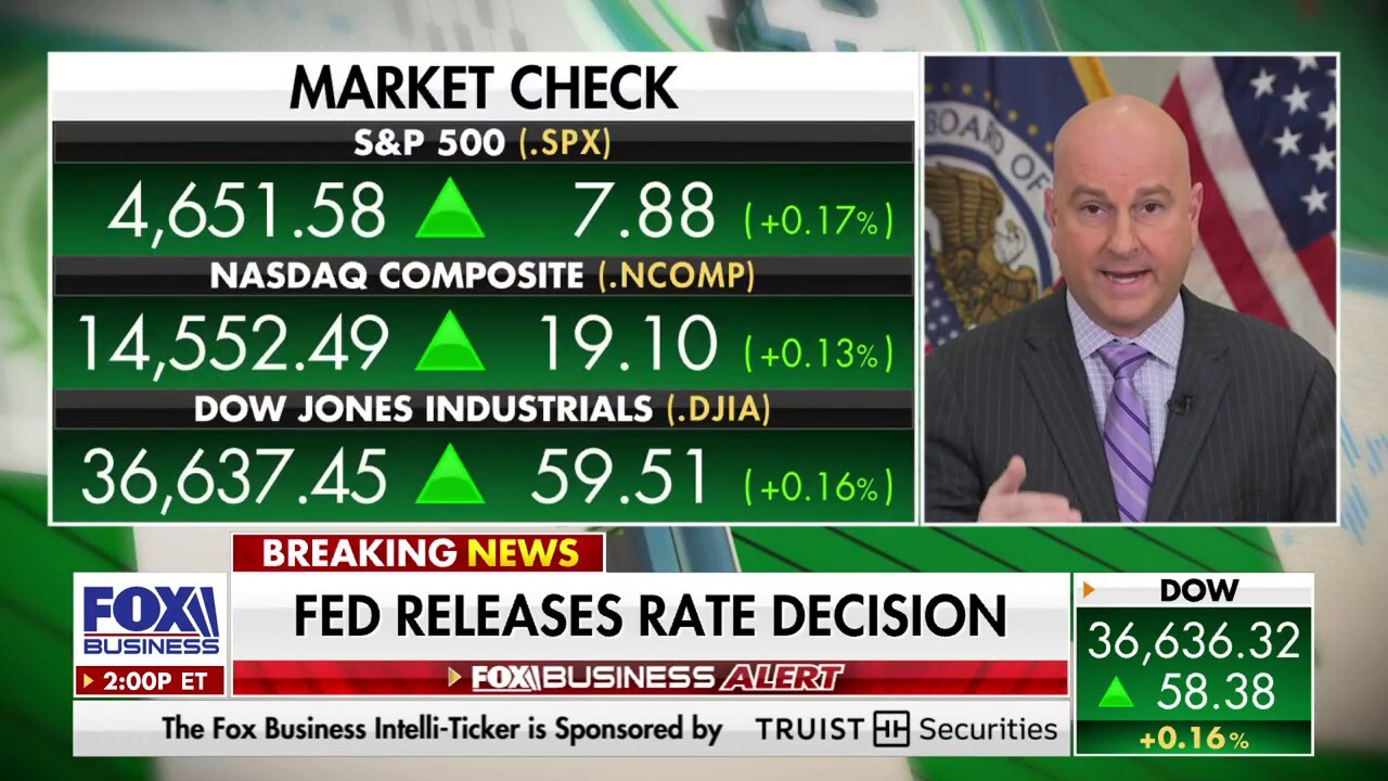 FOX Business correspondent Edward Lawrence with the latest fed decision on 'Making Money.'