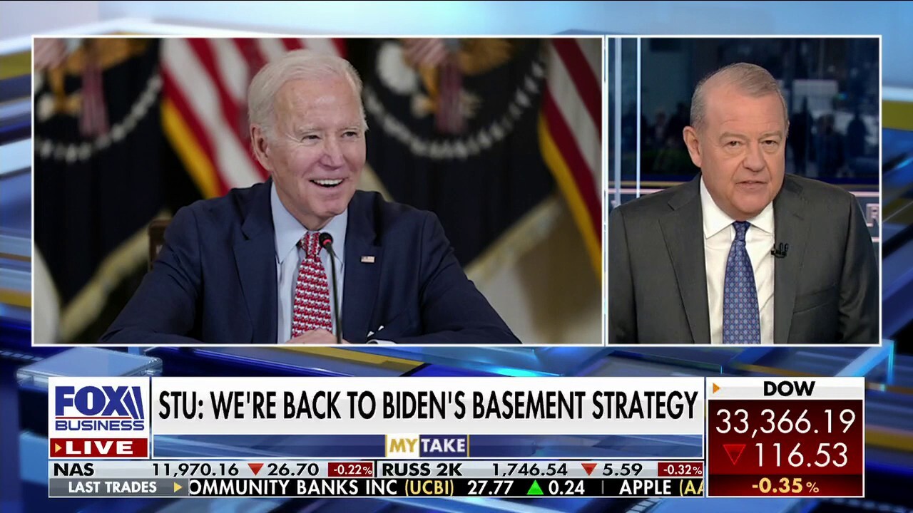 Stuart Varney: Biden's basement strategy will not turn voters' outlook around