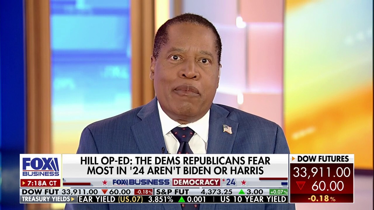 If Biden can 'fog up a mirror' he will be the Dem's nominee: Larry Elder