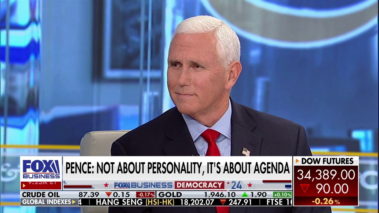 Voters should focus on candidates’ ‘agenda,’ not their personality: Mike Pence