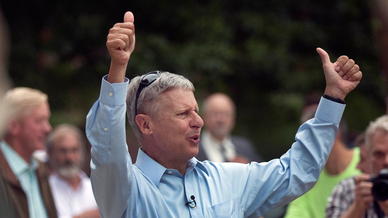 Gary Johnson: No way to win without debate stage