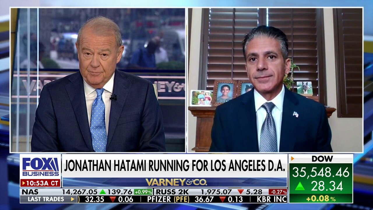 L.A. County Deputy District Attorney Jonathan Hatami joins "Varney & Co." to discuss his campaign plan to run for Los Angeles district attorney.