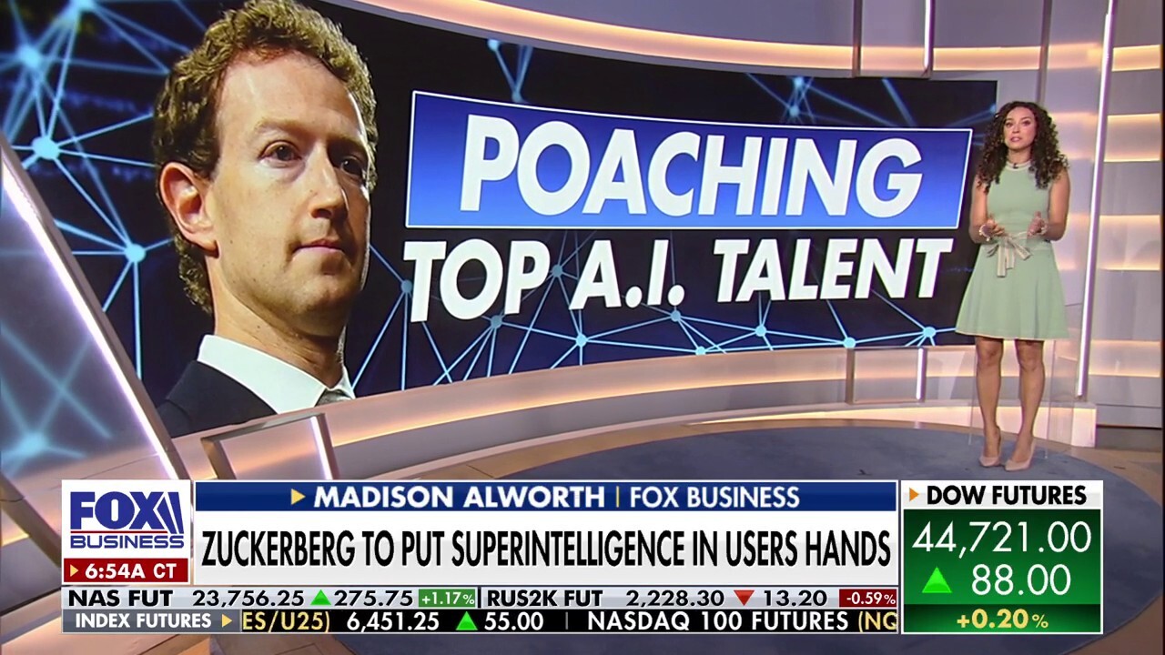 FOX Business correspondent Madison Alworth reports on Meta’s investment into the artificial technology industry on ‘Mornings with Maria.’