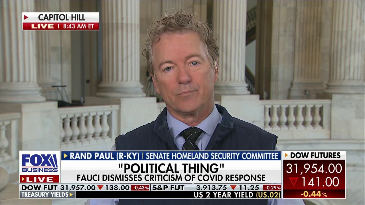 Sen. Rand Paul rips US government for potentially hiding information: 'That's crazy'