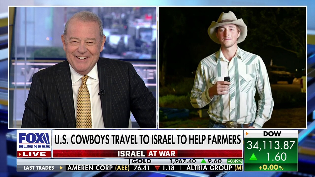 Montana cowboy John Plocher shares why he and a group of other cowboys decided to travel to Israel and help farmers amid the war with Hamas.