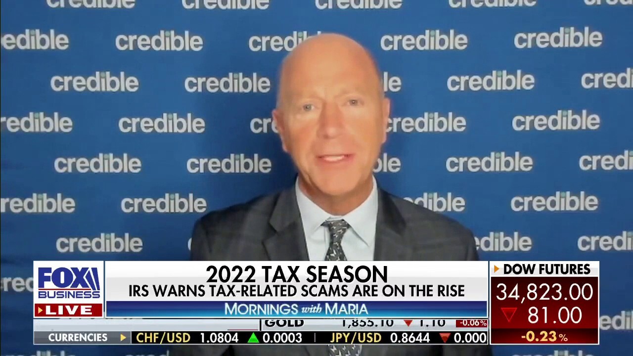 Credible.com personal finance expert Dan Roccato on how to avoid scams for the 2022 tax season.