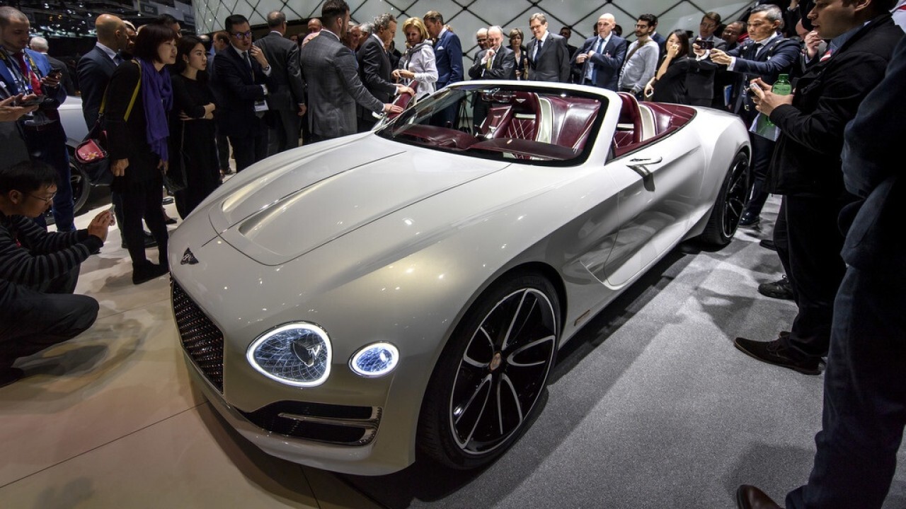 Bentley plans full-electric lineup by 2030