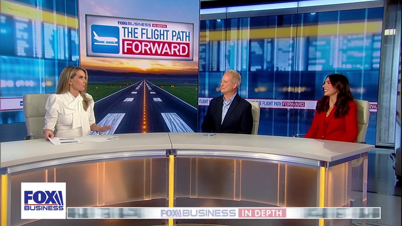 Kurt ‘CyberGuy’ Knutsson and Gen Z financial expert Taylor Price discuss ‘booking smart’ and tools to help navigate travel disruptions on 'FOX Business in Depth: The Flight Path Forward.’ 