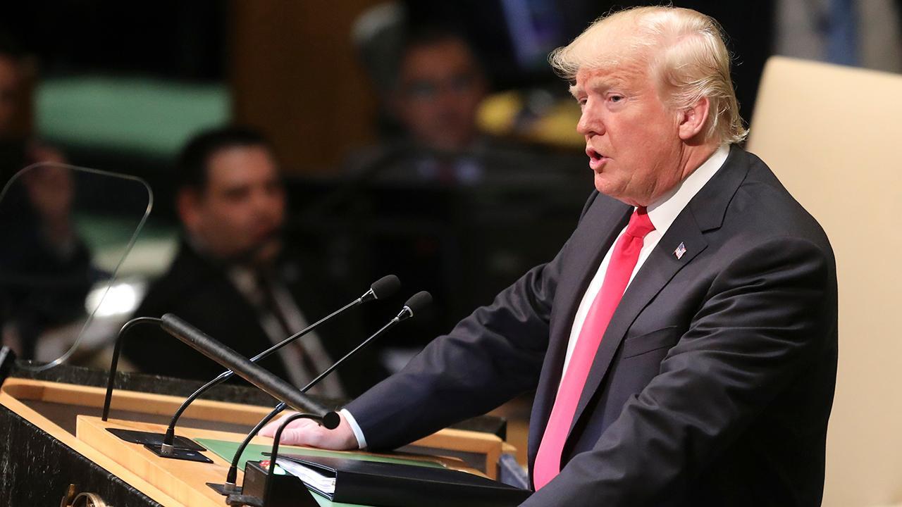 Trump slams Venezuela during UN speech 