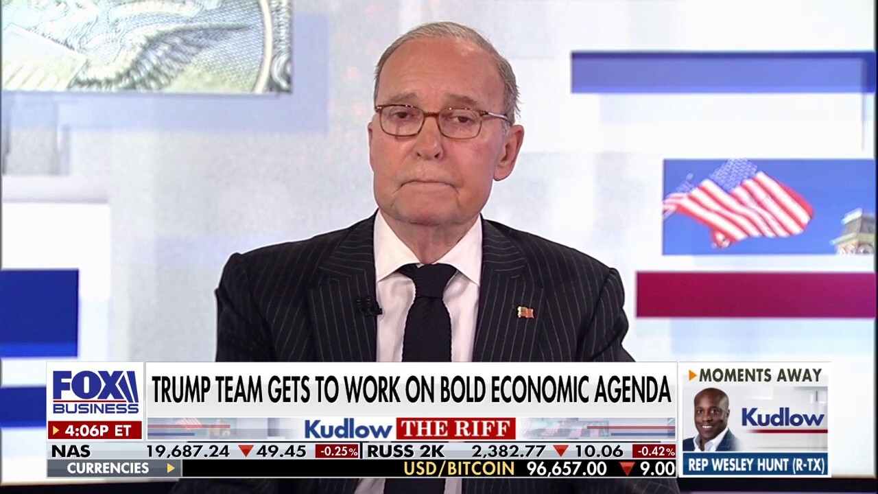 Larry Kudlow: Wall Street and Main Street are doing the Trump dance