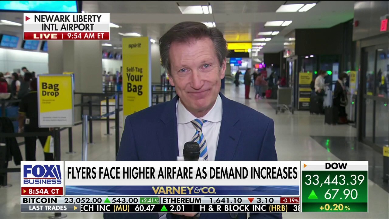 FOX Business' Jeff Flock reports from Newark Liberty International Airport, where flights are being impacted by a plane shortage.