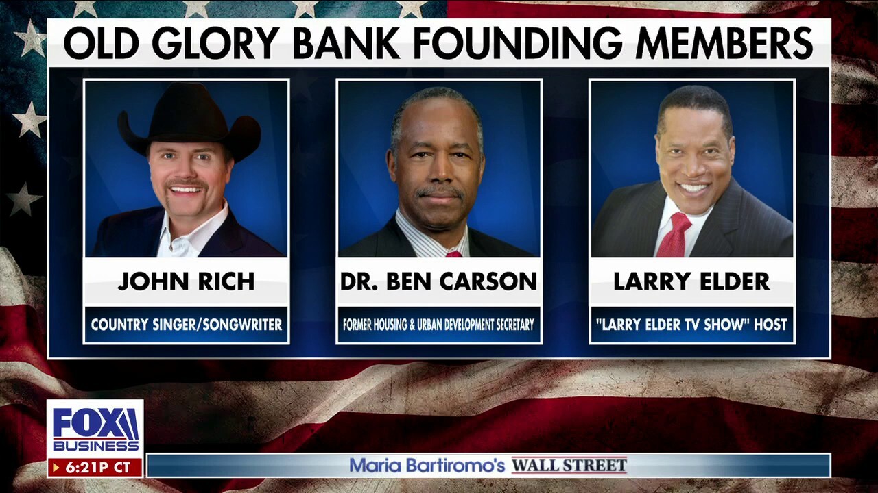 Country star John Rich joins with Ben Carson, Larry Elder to launch 'Old Glory' bank