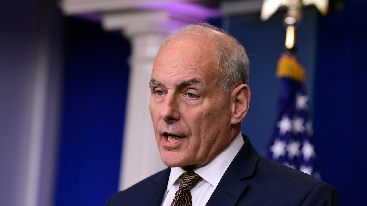 White House standing by John Kelly