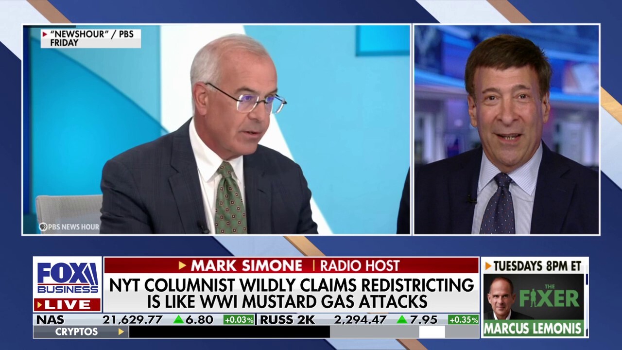 David Brooks is 'wrong to begin with' over redistricting claim, radio host argues