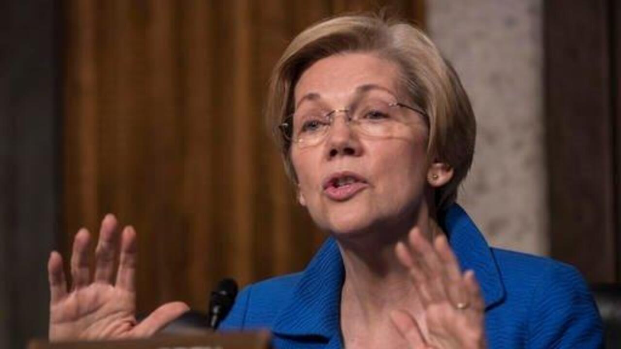 Sen.Warren disses Trump education nominee DeVos 