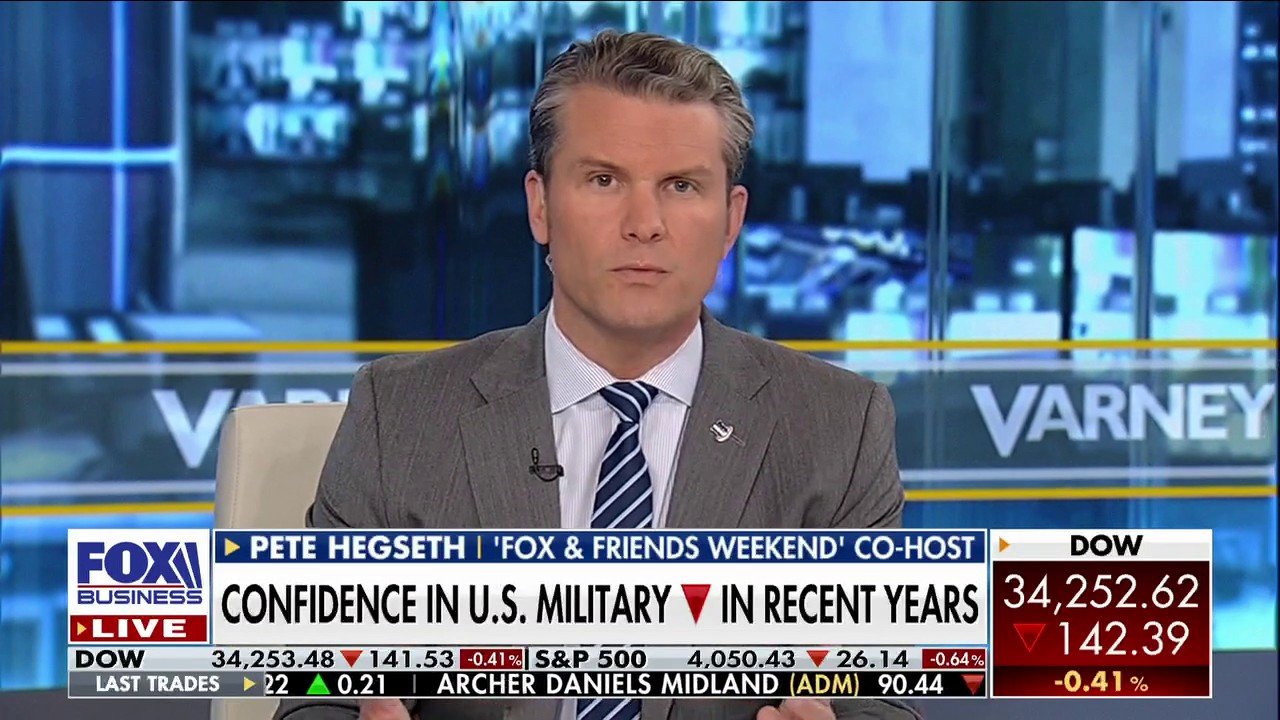 Wokeness In The Military Is Driving Confidence Down Pete Hegseth Fox Wokeness In The Military Is Driving Confidence Down Pete Hegseth Fox