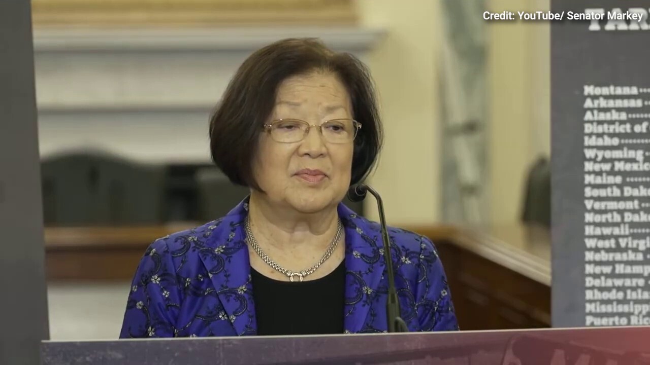 Democratic Sen. Mazie Hirono of Hawaii made the comment in the wake of the assassination of Charlie Kirk, who was fatally shot last week. (Credit: YouTube/ Senator Markey)