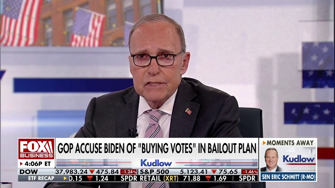 FOX Business host Larry Kudlow reacts to the White House's plans to forgive student debt, despite the Supreme Court ruling on 'Kudlow.'