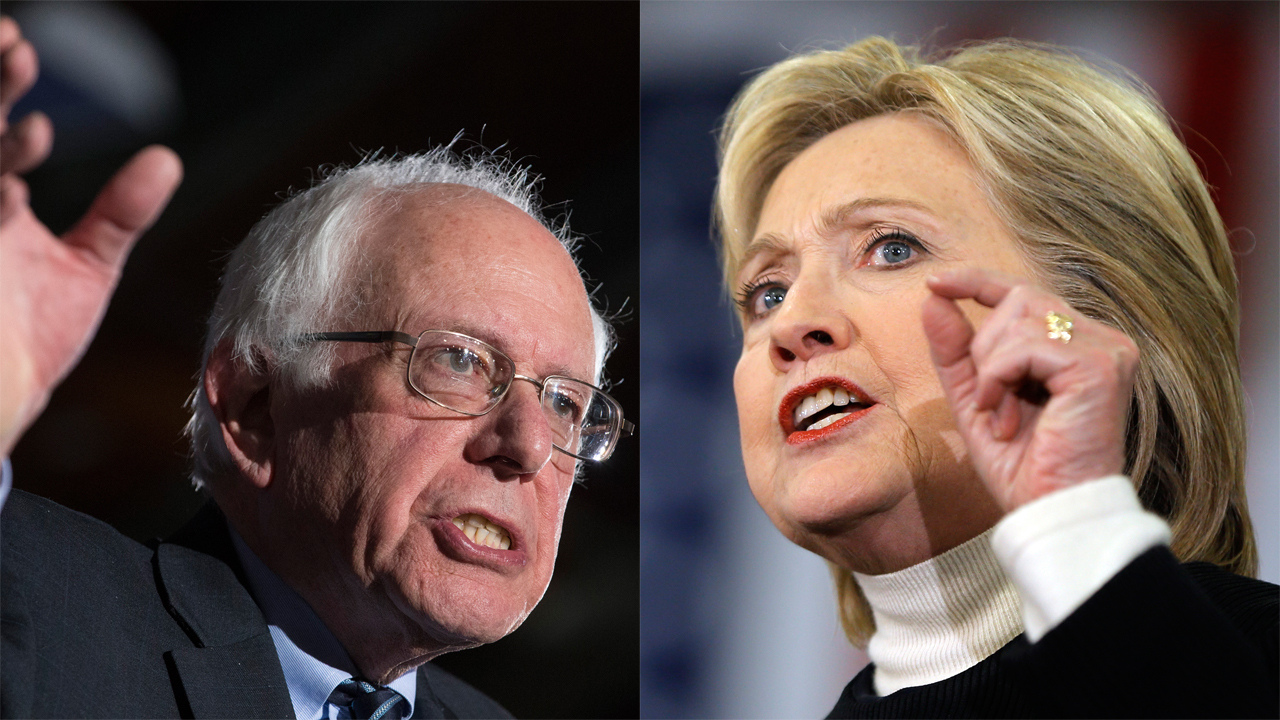 The battle between Sanders and Clinton for New York