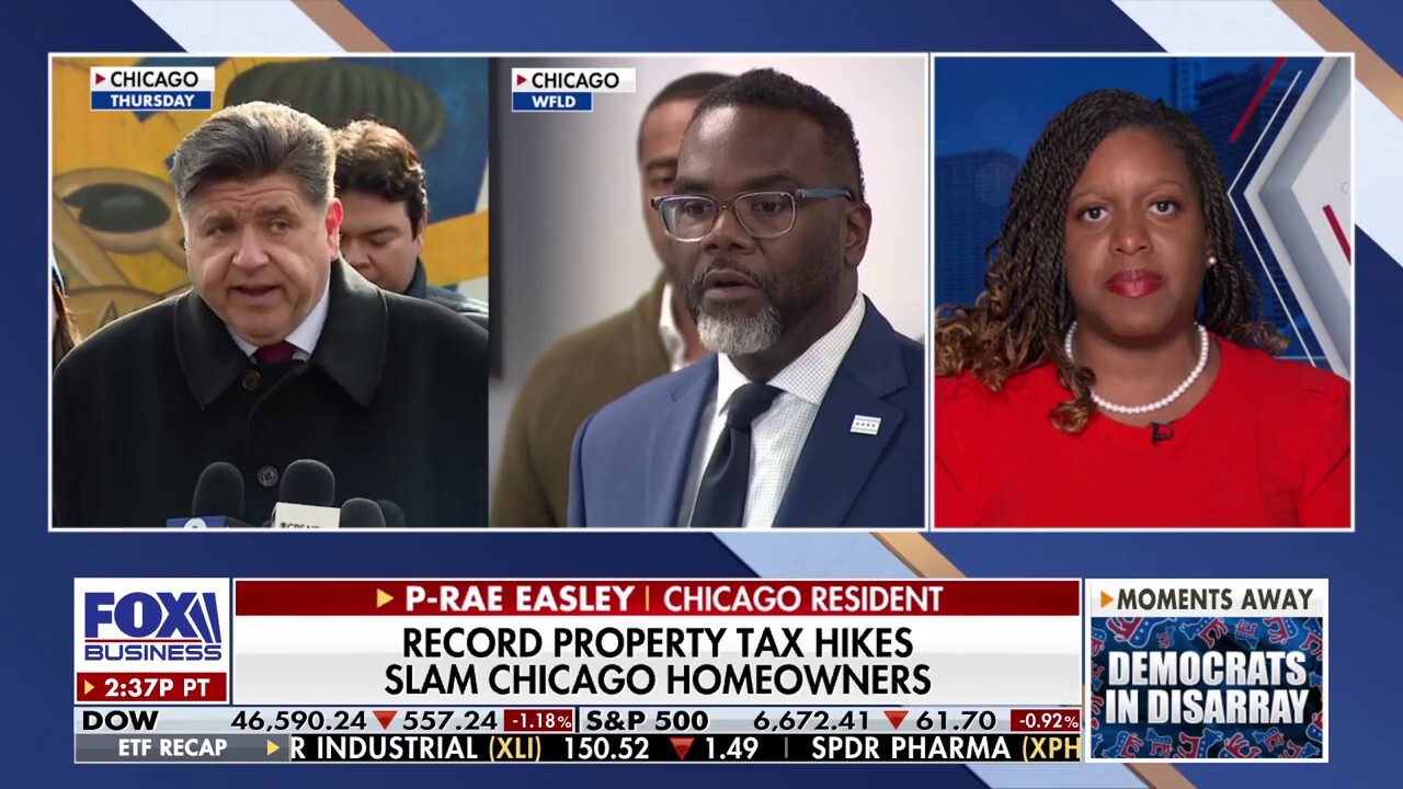 ChicagoRED founder Patricia 'P-Rae' Easley discusses how property tax hikes in Chicago and Illinois will continue to drive out businesses and shift the tax burden on homeowners on ‘The Evening Edit.’