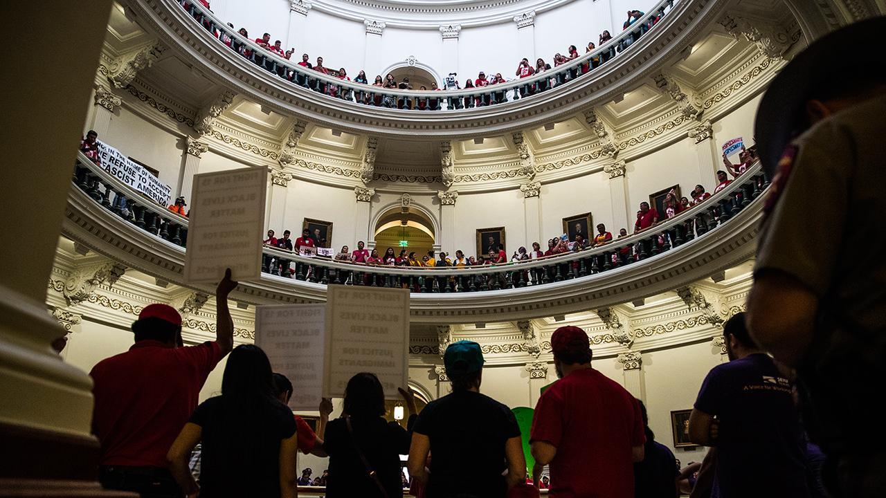 Texas lawmaker speaks out on near-brawl over immigration