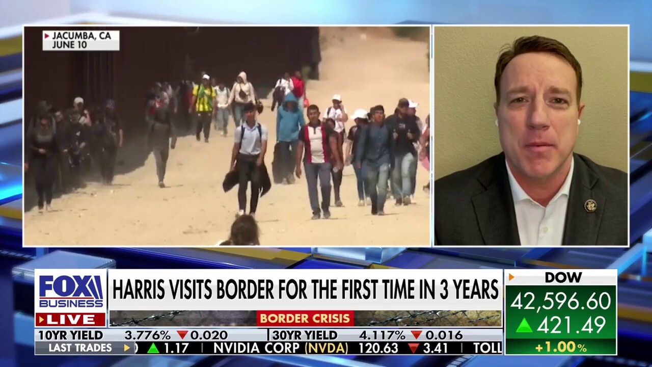 Harris' strategy is to blame Trump for the open border: Rep. Pat Fallon