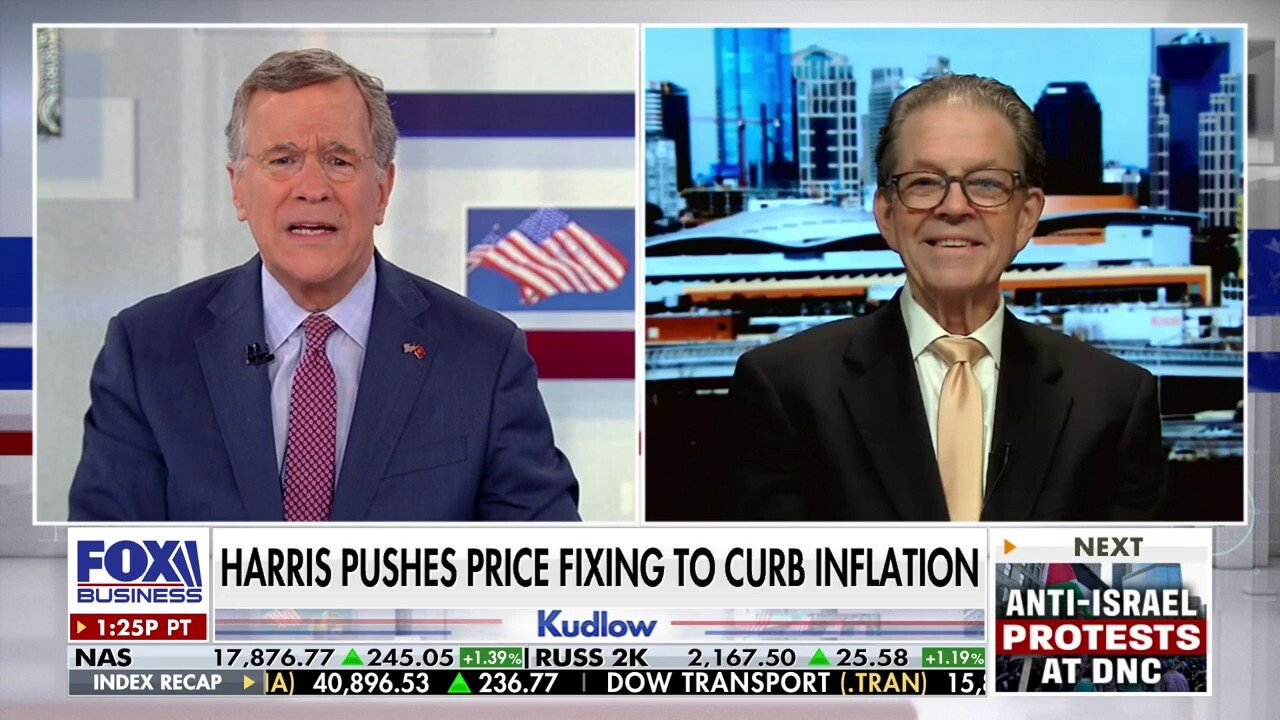  Former Reagan economist Art Laffer reacts to the vice president pushing for trillions in handouts on Kudlow.