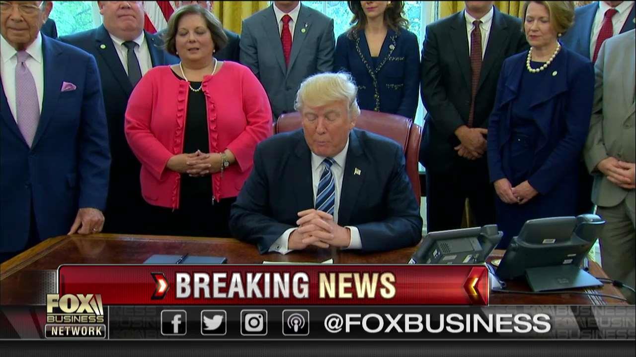 Trump signs executive order on aluminum imports