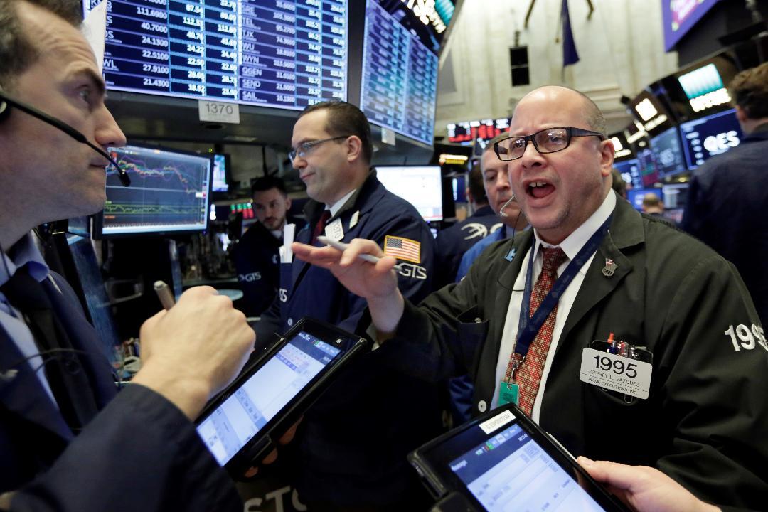 Stocks rise as slower wage growth eases inflation fears