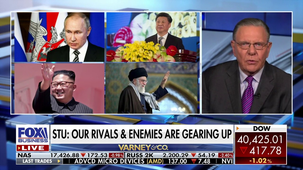 Fox News senior strategic analyst Gen. Jack Keane (ret.) weighs in on threats the U.S. faces from adversaries, Iran's supreme leader threatening a direct attack on Israel and the U.S.- Russia prisoner swap.