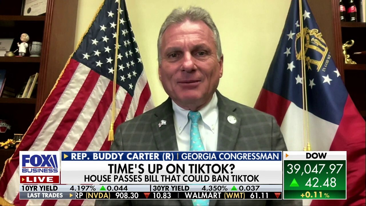 Rep. Buddy Carter on TikTok spying concerns: We aren't going to stick our heads in the sand