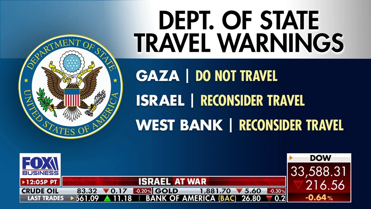 FOX Business' Madison Alworth reports the State Department will use charter flights to extract Americans stuck in Israel.
