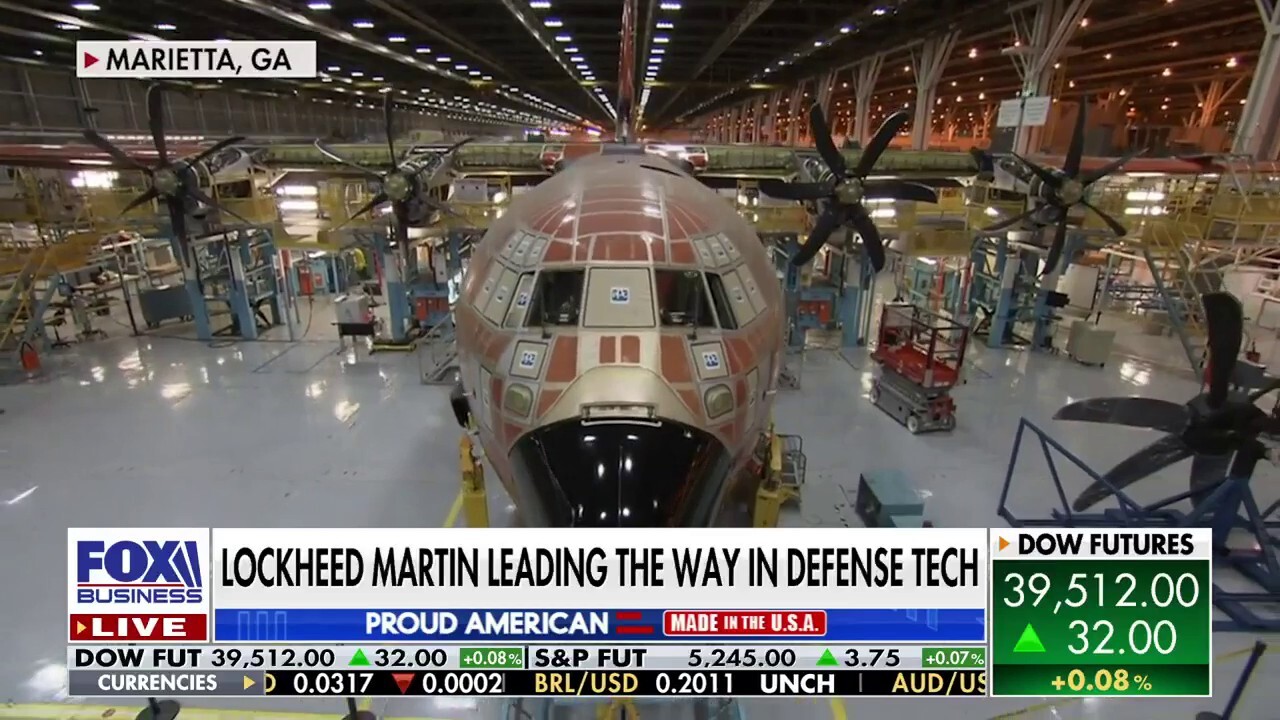 Lockheed Martin Director of Production Operations Kevin Mather discusses the company's success in the defense sector. 