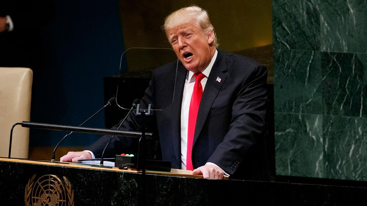 Trump UN speech embraces America first agenda