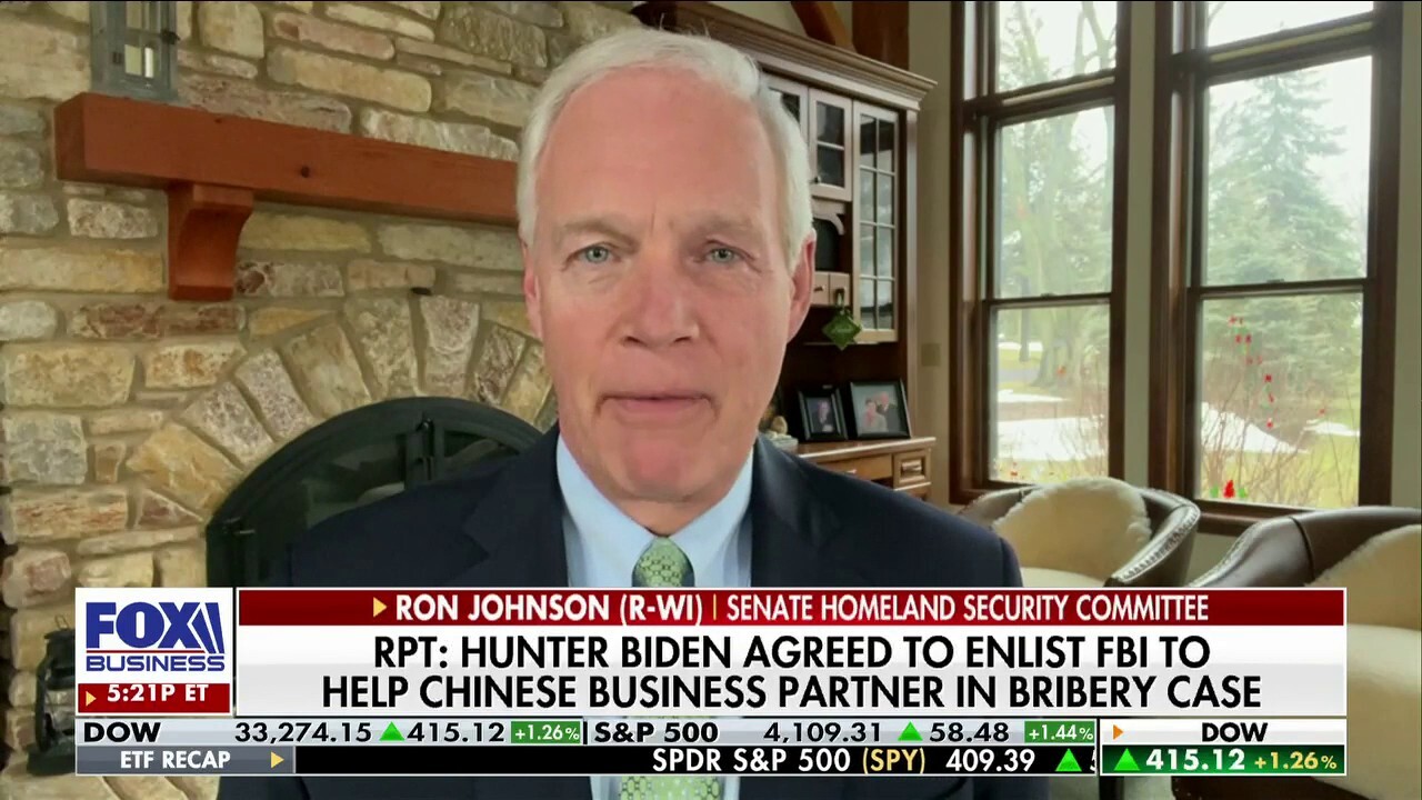 Joe and Hunter Biden knew who they were dealing with: Sen. Ron Johnson