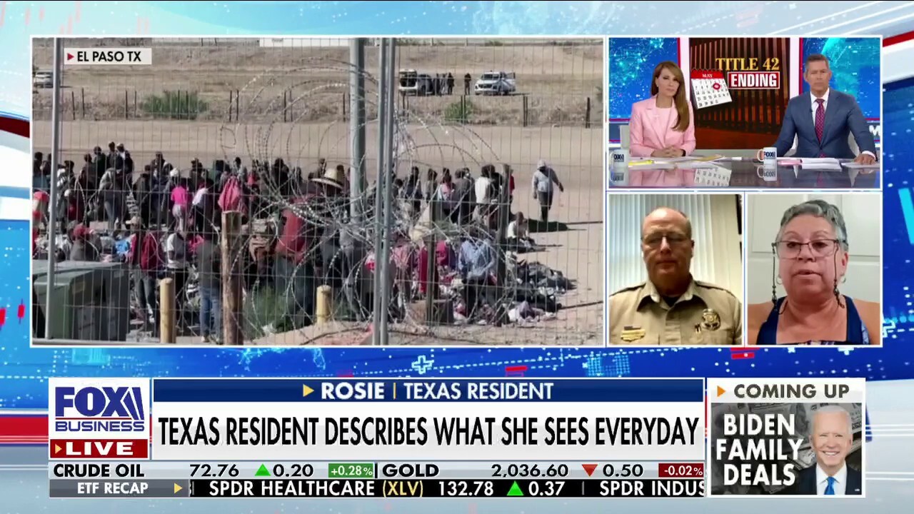 Border resident describes how a migrant in pursuit by law enforcement led to a school classroom lockdown