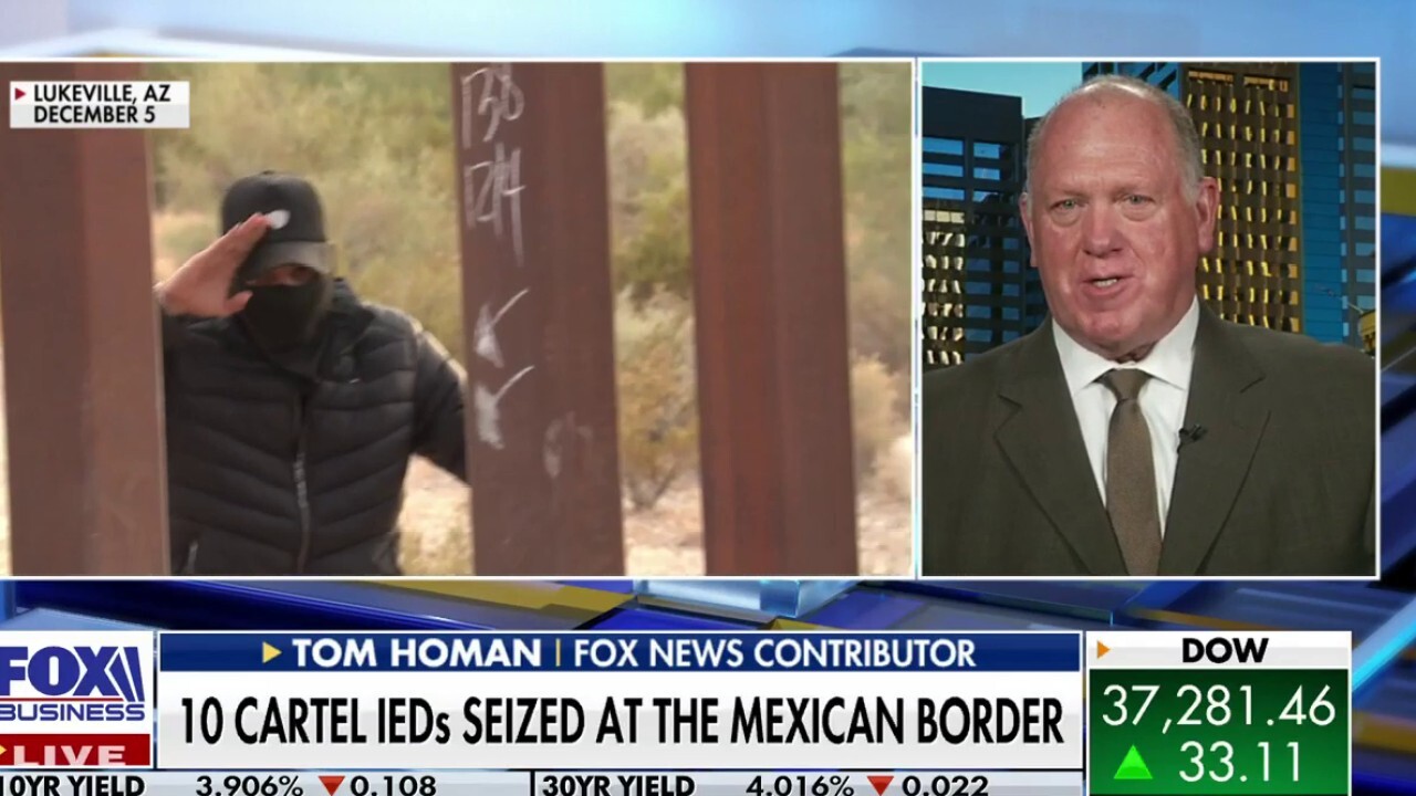 Biden needs to declare Mexican cartels a terrorist organization: Tom Homan