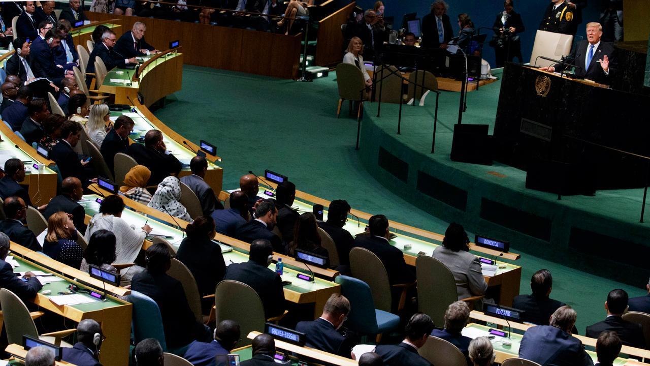 World leaders praising Trump for UN speech
