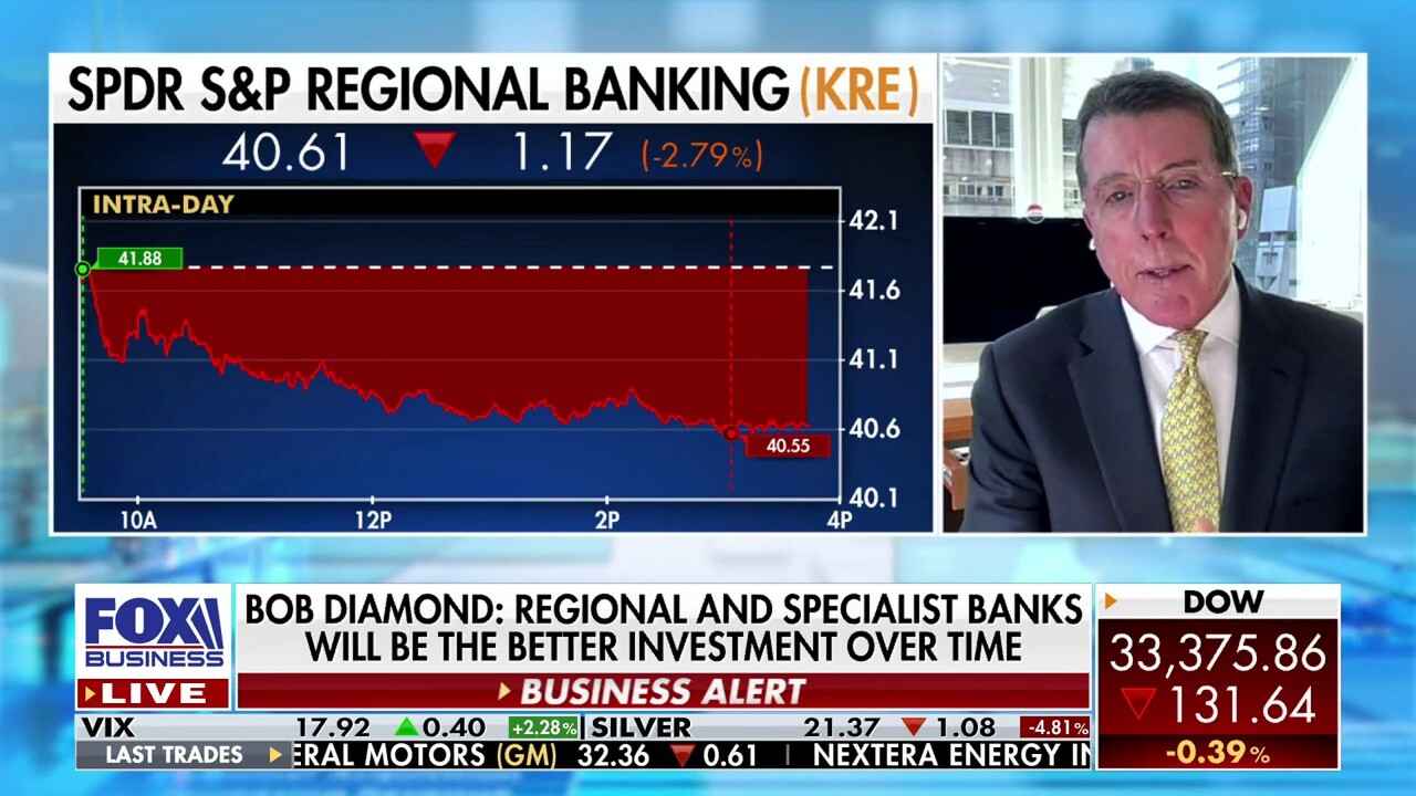 Regional banks will be the better investment over time: Bob Diamond