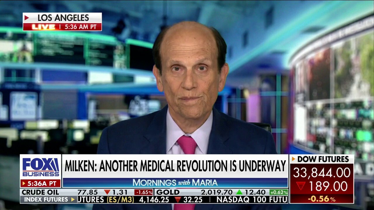 , Milken Institute Chairman Michael Milken joined ‘Mornings with Maria’ to discuss the future of A.I. health care and the Federal Reserve forecasting a ‘mild recession’ later this year.