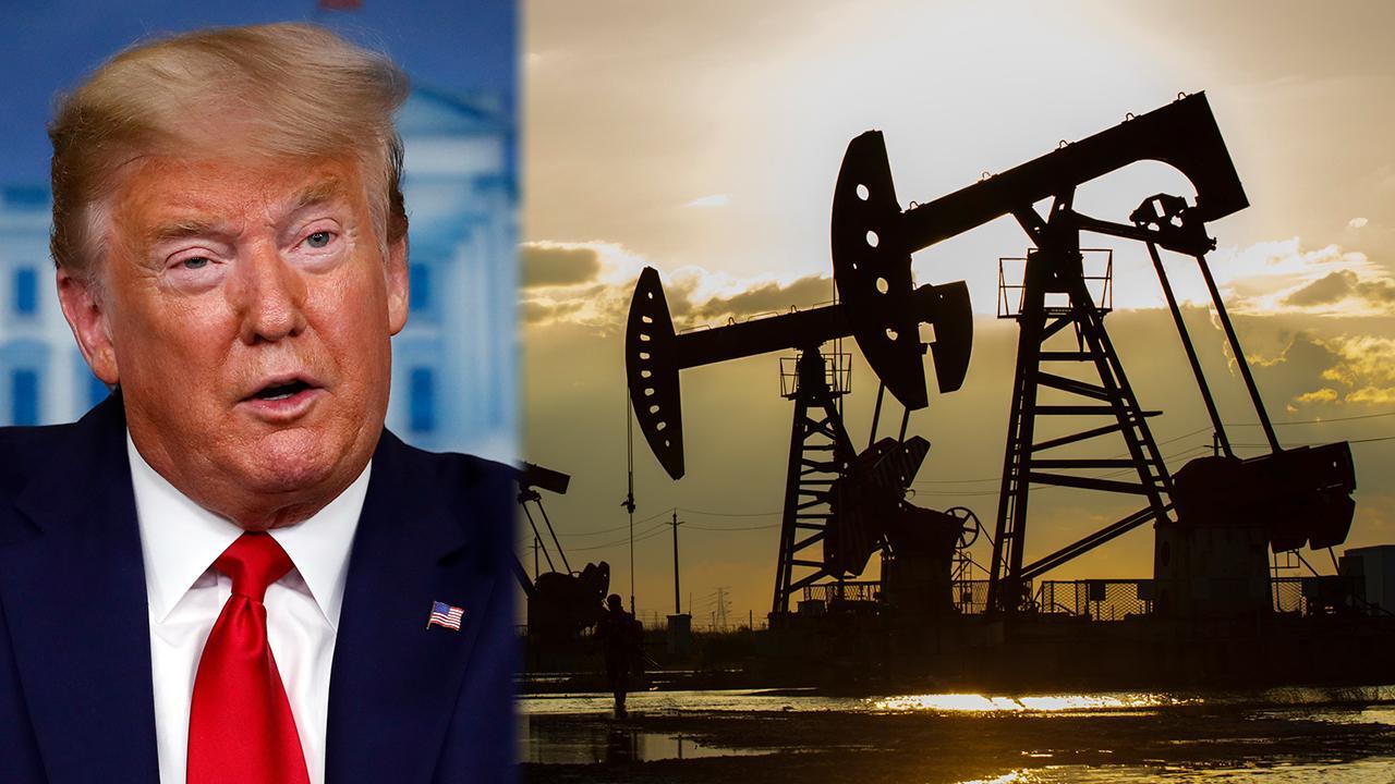 Trump says oil war hurting Russia, Saudi Arabia 'very badly'