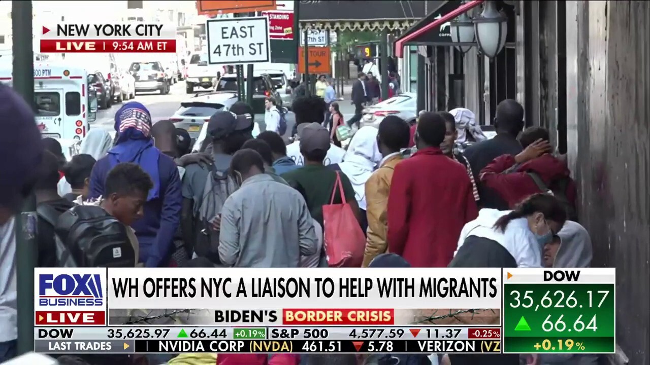 White House offers NYC a 'liason' to help with migrant crisis