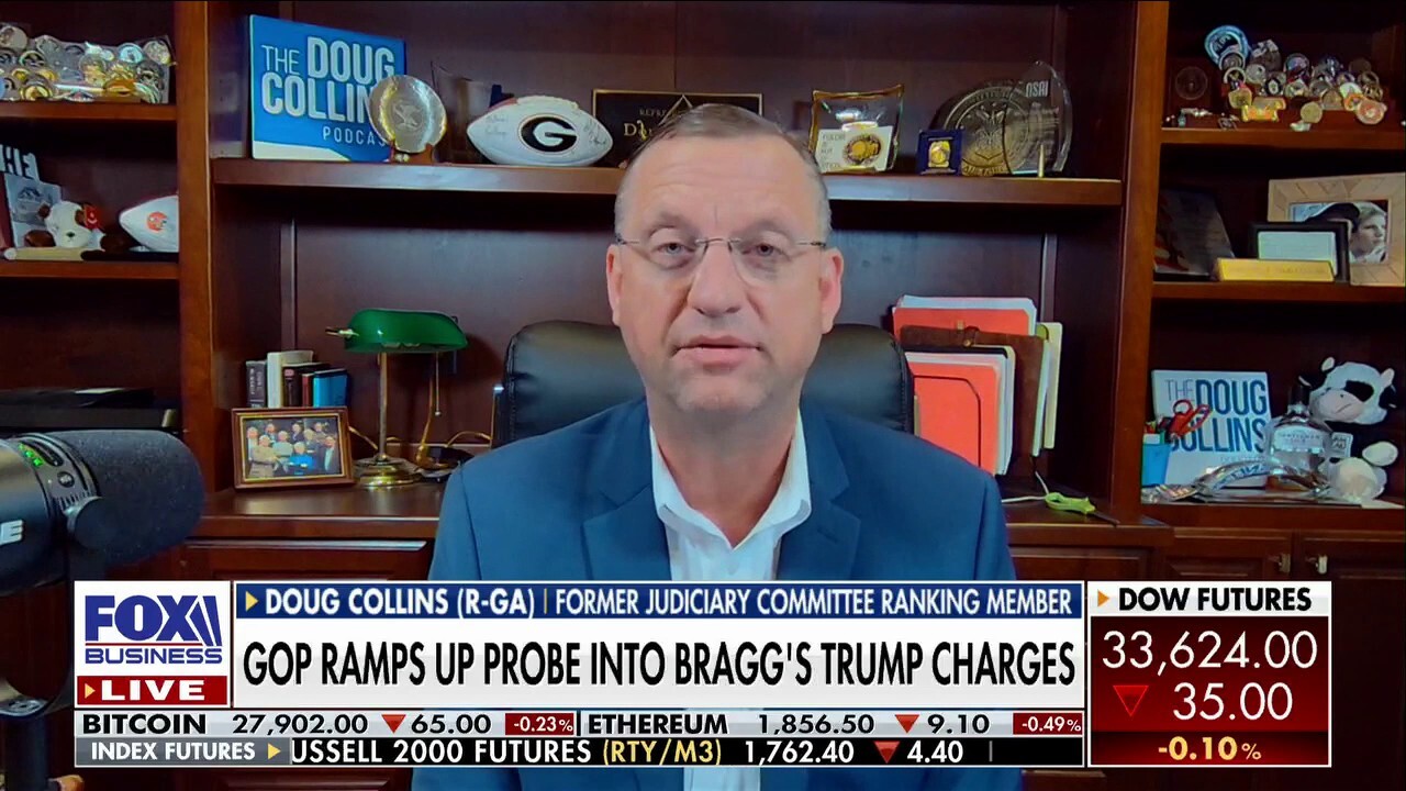 Trump indictment 'insufficient on its face,' 'tons of problems here': Doug Collins