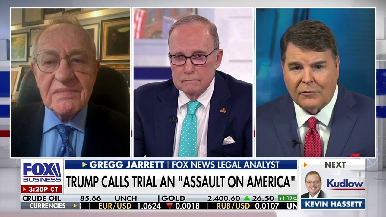  Trump's hush money trial is punitive and blatantly politically motivated: Gregg Jarrett