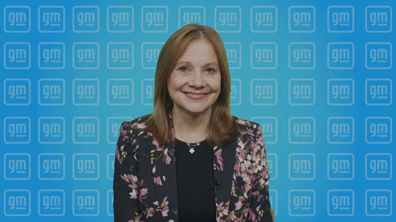 GM CEO Mary Barra maps out the automaker's electric vehicle portfolio and timeline.