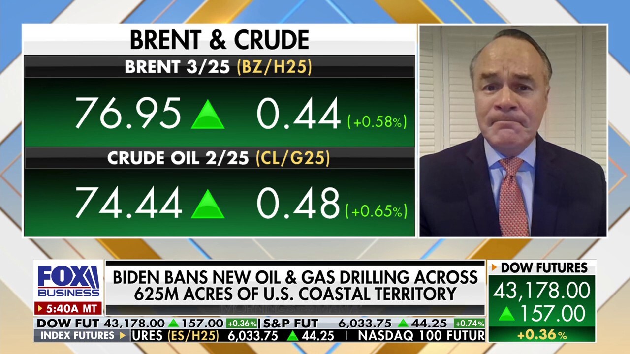 American Petroleum Institute President and CEO Mike Sommers weighs in on Biden's recent oil and gas drilling ban and the administration banning certain natural gas water heaters.