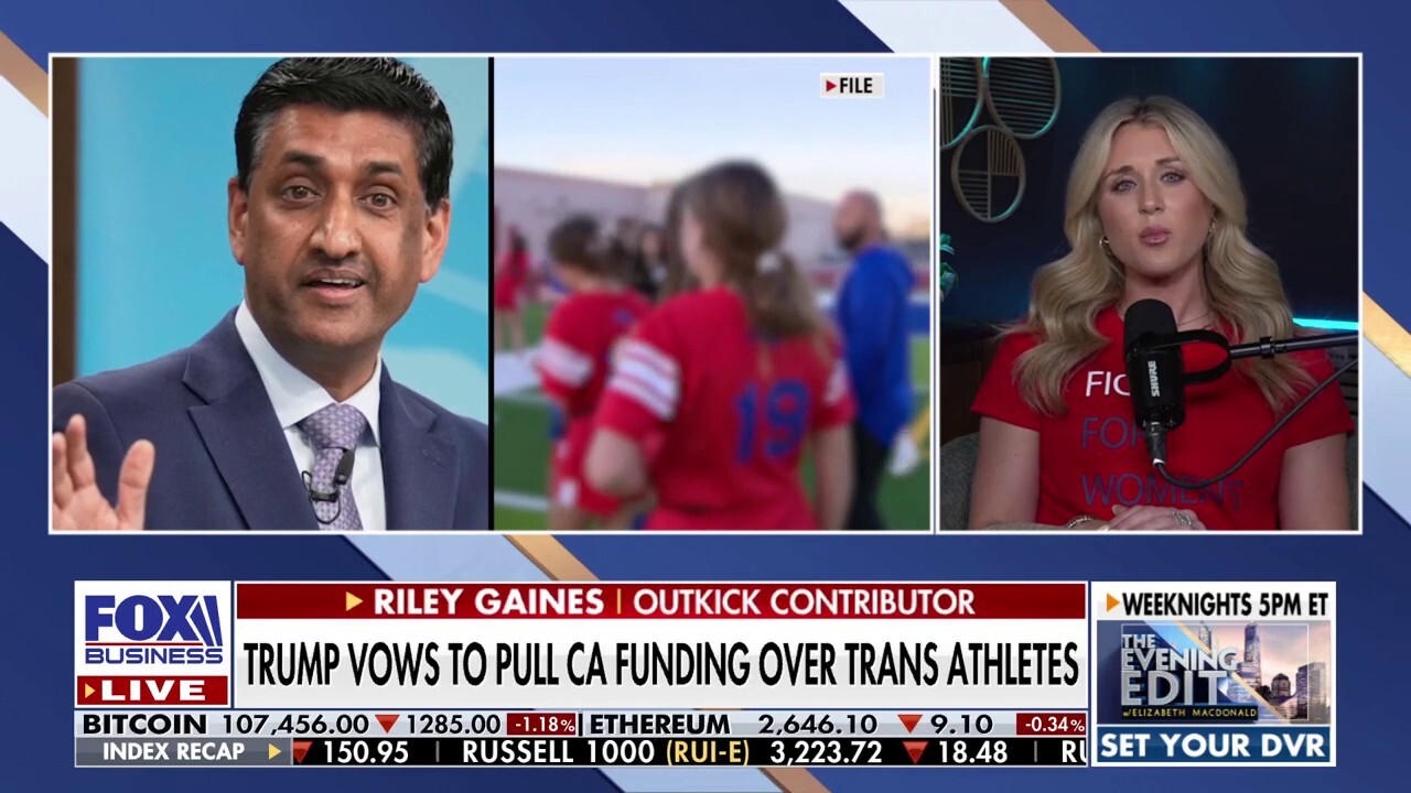  Riley Gaines responds to Democrat lawmaker’s claim that biological men in women’s sports is ‘fair’