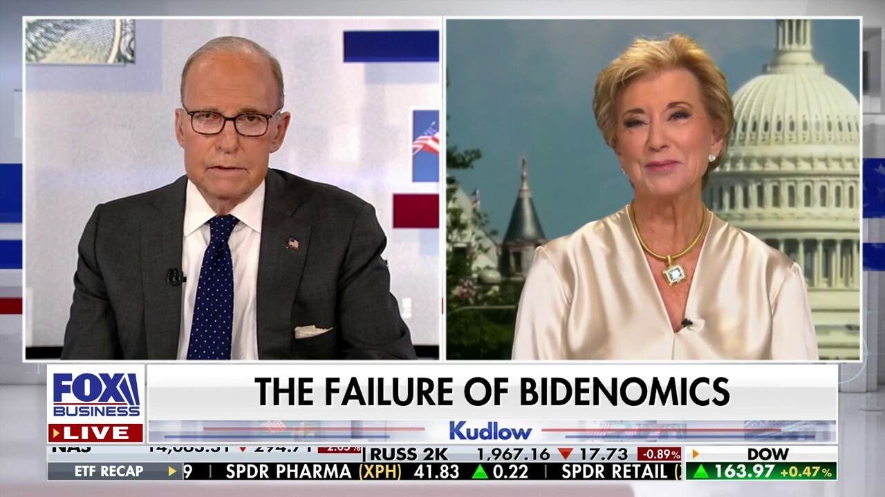 Former Small Business Administration administrator Linda McMahon provides insight on empowering working Americans on 'Kudlow.'